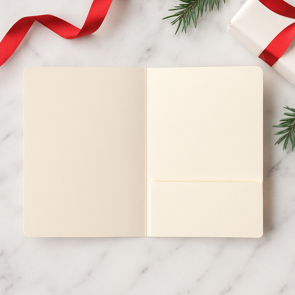Santa’s Sleigh “Holiday Bonus” Cash & Gift Card Holder | Printable Instant Download
