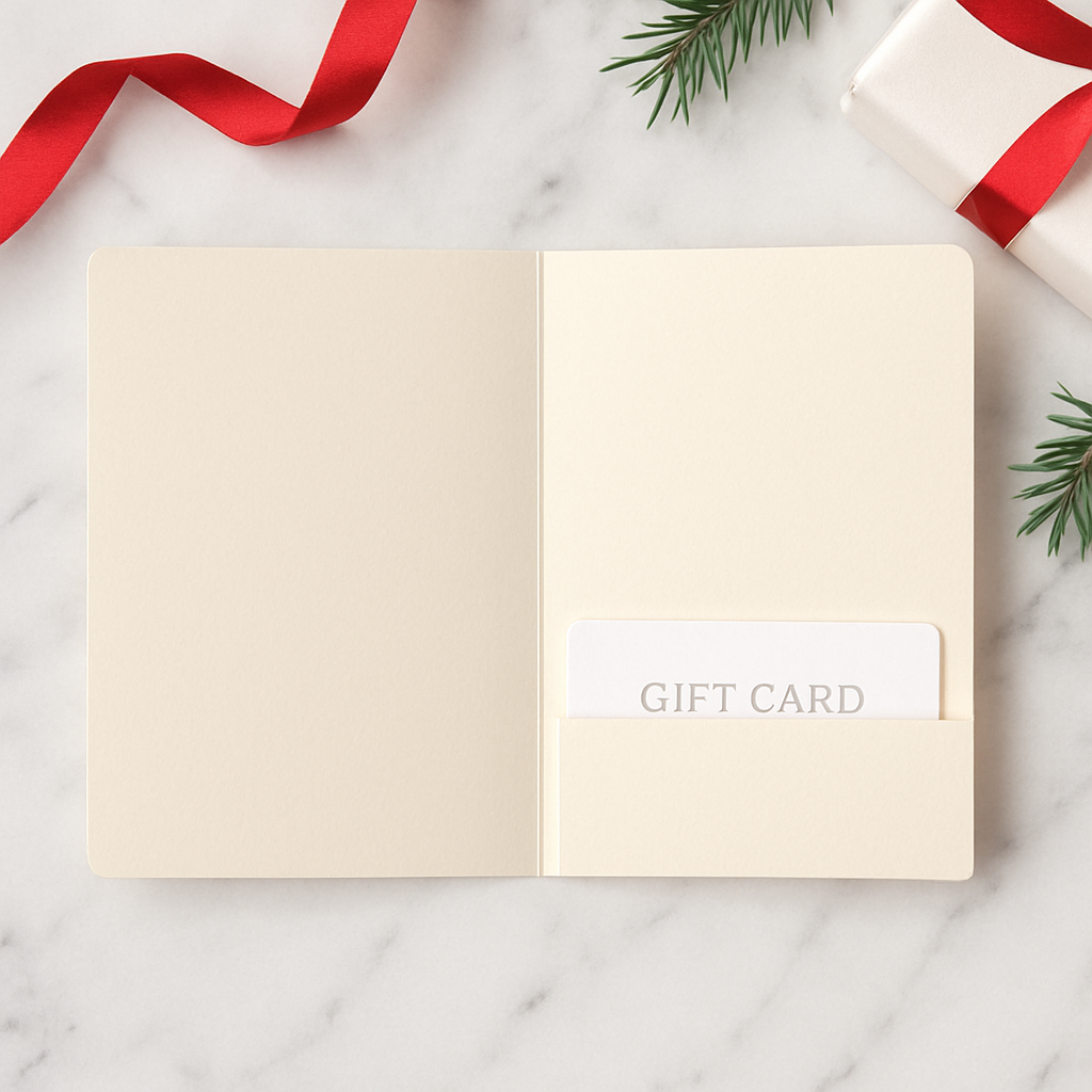 Santa’s Sleigh “Holiday Bonus” Cash & Gift Card Holder | Printable Instant Download